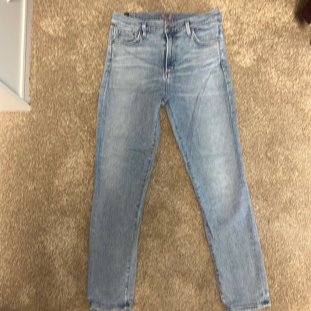 Citizens of Humanity light wash skinny jeans size 29